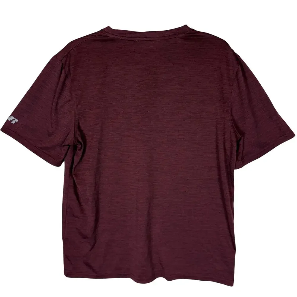 Russell Texas A&M Aggies T-Shirt Men's‎ Medium Maroon Crew Neck Short Sleeve